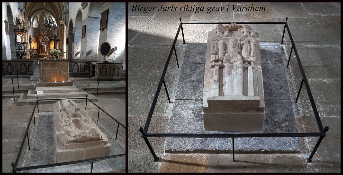 I arns fotspår - Varnhem, Birger Jarls riktiga grav.jpg