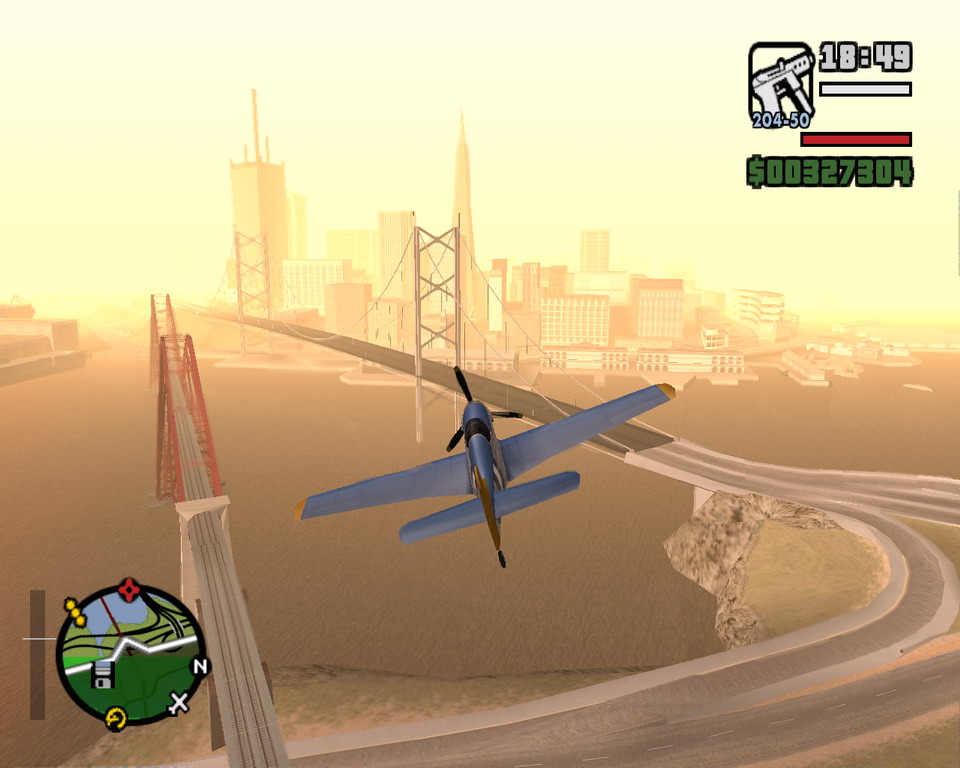 GTA San Andreas - Inflygning över San Fierro.jpg